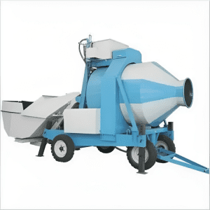 Portable Reversible Drum Concrete Mixer